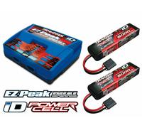 Traxxas TRX2990GX Double Ez Pic Plus Chargeur 2018 De Deux 5000 11.1V / Pile