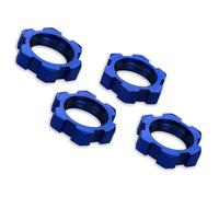 Traxxas TRX7758 Écrous De Roue 17Mm Bleu Anodisé X-Maxx 6S/8S 4Pcs.