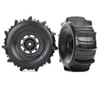 Traxxas 8475 BFGoodrich Paddle 2 Pneu et Jante Noir/Orange