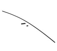 Traxxas Tube d'Antenne Noir + Bouchon + Support 1726A