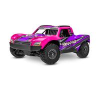 TRAXXAS VEHECULE RADIOCOMMANDE MINI SLASH BL-2S USB AVEC ACCUS / CHARGEUR USB 108164-1-PINK