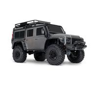 TRAXXAS VOITURE RADIOCOMMANDE TRX-4 LAND ROVER DEFENDER CLIPLESS 1/10 GRIS SANS ACCUS NI CHARGEUR 82256-4-SLVR