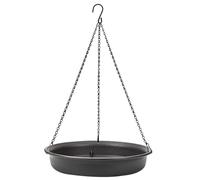 Tray Bird Feeders - Wild Bird Feeder, Hanging Tray Feeder | Outdoor Squirrel Proof with Portable Chains Garden Yard Patio Wildlife Seed Station | for Feeding Wild Birds Outdoors