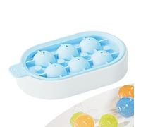 Tray - Ice Trays | Ice Mold | Moulds & Trays | Round Trays With Silicone Lid Trays For Stylish & Functional Ice Making Round Trays With Stackable Design