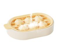 Tray - Ice Trays | Ice Mold | Moulds & Trays | Round Trays With Silicone Lid Trays For Stylish & Functional Ice Making Round Trays With Stackable Design