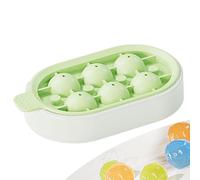 Tray - Ice Trays | Ice Mold | Moulds & Trays | Round Trays With Silicone Lid Trays For Stylish & Functional Ice Making Round Trays With Stackable Design