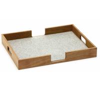 Tray rectangulaire Hey Sign Marble - 4051656179578