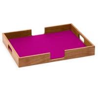 Tray rectangulaire Hey Sign Pink - 2006047 32