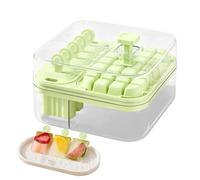 Tray Set - Portable Ice Mold with Lid, Freezer iceStorage Box | Multi Purpose PET PP for Whiskey, Cocktails, Soda and Juice, Réutilisable Ice Block Maker with Easy Release Design, Large