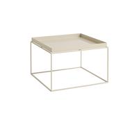 HAY Table à plateau Tray Table medium Warm beige. 60x60x39 cm