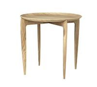 Fritz Hansen Plateau pliable Ø 45 cm Chêne