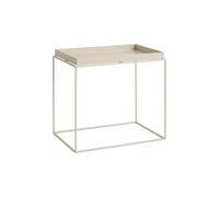 HAY Table à plateau Tray Table medium Warm beige. 40x60x54 cm