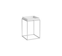 Tray Table Basse Haute Blanc/Silicone