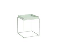 HAY Table à plateau Tray Table medium Soft mint. 40x40x44 cm