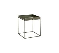 HAY Table à plateau Tray Table medium Olive green. 40x40x44 cm