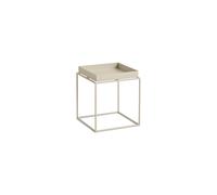 Tray Table Basse Petite Beige Chaud/Acier
