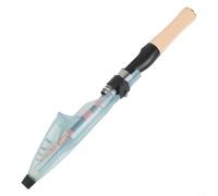 Trayne Canne à pêche télescopique portable ultra légère en carbone de 1,8 à 4,5 kg, poids de ligne de 1,5 m pour pêche en eau douce, 7 sections, 6 guides