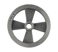 Trayne Courroie conique de compresseur d'air à rainure unique - Volant d'inertie en métal compatible avec arbre de 18 à 19,5 mm (A)