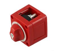 Trayne Interrupteur sélecteur de batterie robuste pour bateaux marins 2/3/4 positions 100 A - 300 A 12-48 V en plastique ABS et noyau plaqué argent (4 positions)