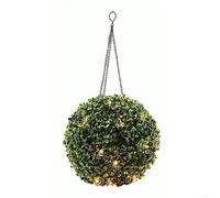 Trayne Lampes solaires décoratives, 21 cm et 16 cm, lampes sphériques artificielles pour jardin, cour et décoration de mariage avec éclairage blanc chaud ou coloré (blanc chaud 21 cm)