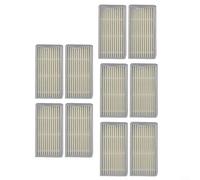 Trayne Lot de 10 filtres de rechange lavables pour aspirateur robot SilverCrest pour SSR 3000 A1 pour capturer la poussière fine, la saleté et les débris