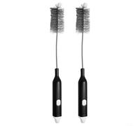 Trayne Lot de 2 brosses de nettoyage en alliage d'aluminium et ABS pour NARWAL YJCC001 pour Tineco pour Midea pour aspirateurs Brèves doux mais efficaces