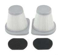 Trayne Lot de 2 filtres de rechange pour aspirateur Merlin Series, filtre à poussière haute efficacité, papier et plastique