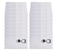 Trayne Lot de 20 sacs d'aspirateur non tissés pour Bosch GAS 15 pour HP GAS 15 PS GAS 20 L, SFC Sacs à poussière de rechange, pour le nettoyage