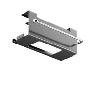 Trayne Porte-serviettes en papier, support de mouchoirs sous armoire avec étagère supérieure, installation en un clic sans outils, organisateur de rangement de cuisine en acier au carbone (blanc)