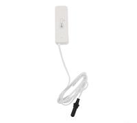 Trayne Thermomètre hygromètre sans fil pour maison, réfrigérateur, aquarium, application Tuya, alimentation par pile LR03, design compact ABS, blanc