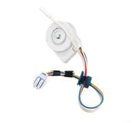 Trayne UDQT26E4 WR60X10185, UDQT26E4 WR60X10185 Moteur de rechange pour réfrigérateur WR23X10350/WR23X10353/WR60X10059 DC Composant de refroidissement blanc 9 x 8 x 5 cm Facile à installer