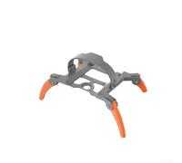 Trayneel Augmentateur de hauteur pliable pour DJI 5 Pro - Installation rapide - Plateforme stable PC et silicone compacte - 10,8 x 8,3 x 4,2 cm - Gris ou orange (orange)