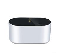 Trayneel Diffuseur d'huiles essentielles nébulisantes sans eau pour la maison, le bureau, la chambre à coucher, avec batterie de 2000 mAh et puissance de 1,3 W (argent)