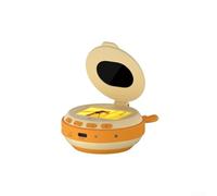 Trayneel HM020F Microscope numérique 20 pouces IPS écran 4x zoom caméra double lentille intégrée portable ABS orange pour enfants éducation scientifique et observation des spécimens