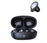 Trayneel HM20 Oreille Sans Fil Oreille Clip Casque avec Suppression du Bruit 5.3 pour iOS et Charge Rapide Type C 13x6x2cm Noir ou Blanc