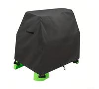 Trayneel Housse de table en tissu Oxford 210D imperméable et anti-poussière pour table de jeu pour enfants avec cordon de serrage - Noir