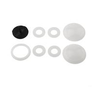 Trayneel Kit de réparation de joint de valve anti-retour pour souffleur d'air Coleman et joints en silicone, valve de parapluie, spa, entrée d'air, fuite de rechange, 8 pièces à bulles