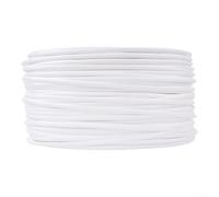 Trayneel Kit de réparation de meubles en rotin synthétique de 8 mm de large et 36,6 m de long - Couleur : blanc, gris et café - Pour chaise de terrasse, table et canapé de jardin - Résistant aux UV