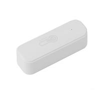 Trayneel Lot de 2 capteurs de température et d'humidité WiFi pour Tuya Compatible avec et Google Assistant Hygromètre d'intérieur Surveillance en temps réel Alimenté par piles AAA Blanc