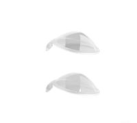 Trayneel Lot de 2 protecteurs d'objectif en polycarbonate pour DJI 360 - Amovibles - Étanche - Anti-rayures - Transparent