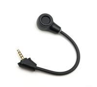 Trayneel Microphone sans fil avec lumière intégrée pour casque sans fil Cloud noir ABS compact 15 x 1 x 1 cm