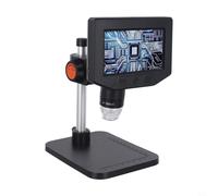 Trayneel Microscope numérique 1000X avec écran LCD 4,3" vidéo 1080p pour pièces de monnaie, erreurs, plantes et éducation scientifique, compatible avec et via USB