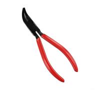 Trayneel Pince pliante en tôle avec poignée antidérapante 180 mm pour plier les plaques d'acier droites à 45 degrés 90 degrés Construction en acier à haute teneur en carbone (180°)