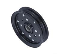 Trayneel Poulie de renvoi pour tondeuses à gazon pour 1613098 E613098 781856 TCA19779 TCA20092 Compatible avec Z300 Z900 TZM ELZ Modèles Courroie de tondeuse tour en métal noir