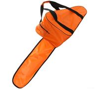 Trayneel Sac de rangement imperméable en tissu Oxford pour tronçonneuse de 40,6 à 50,8 cm avec poches pour accessoires, étui de protection portable rouge humidité rouge (20 rouge)