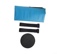 Trayneel Sac de traitement des jambes de cheval, bottes de trempage pour abcès, laminite, sangles réglables, rembourrage en mousse, ajustement confortable pour les soins des chevaux jusqu'à 20,3 cm