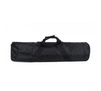 Trayneel Sac de transport rembourré noir pour trépied de 80 cm, 90 cm, 100 cm, 120 cm avec intérieur en mousse, boucles à dégagement rapide et bandoulière réglable (80 x 18 cm)