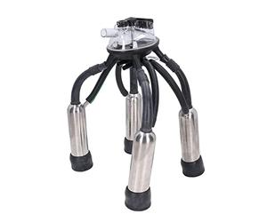Trayon de Traite pour Vaches en Silicone, Acier Inoxydable, Gobelet | Équipement de pompe à vide, accessoires pour bovins et moutons, outil agricole durable
