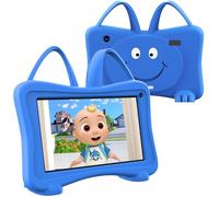 Trayoo Tablette d'apprentissage pour enfants de 7" avec WiFi, YouTube, double caméra, écran tactile, contrôle parental, tablette pour garçons et filles