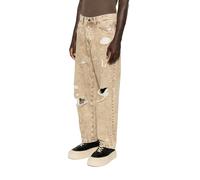 TRC - Jeans Délavés et Effet Usé - Homme - Jeans - Beige - Taille: W33